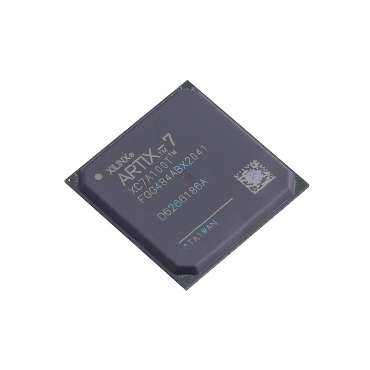XC7A100T-2FGG484I BGA484 xilinx chips 1V Kuantitas input-output 285 bidang gerbang yang dapat diprogram array IC elektronik