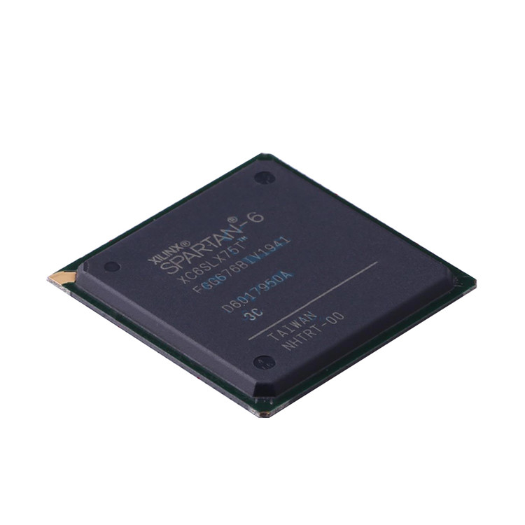 Tersedia XC6SLX75T-3FGG676C 676-FBGA (27x27) IC Sirkuit Terpadu FPGA 348 I/O 676FBGA