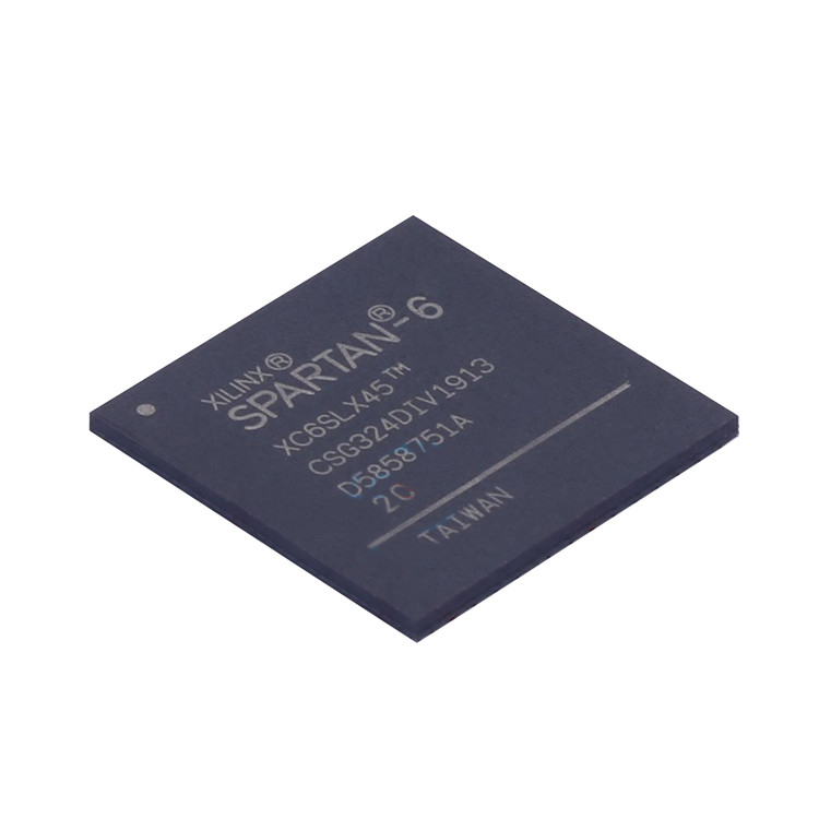 Baru dan asli 484-BGA Chip yang dapat diprogram XC6SLX45-2CSG324C komponen ic Sirkuit Terpadu