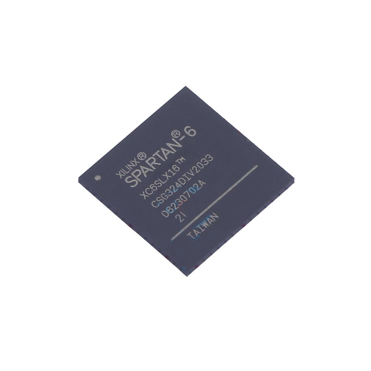 XC6SLX16-2CSG324I BGA324 xilinx chips 1.2V Kuantitas input-output 232 bidang gerbang yang dapat diprogram array IC elektronik
