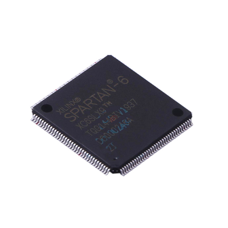 XC6SLX9-2TQG144I QFP-144 Distribusi Komponen Baru Asli Diuji Sirkuit Terpadu Chip IC XC6SLX9-2TQG144I