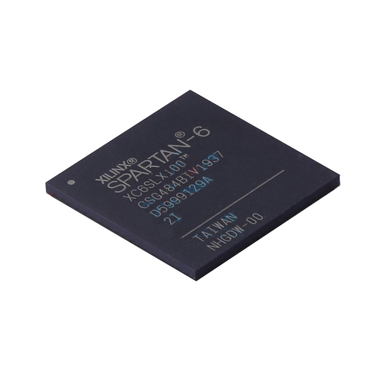 Meilinmchip Terbaru XC6SLX100 IC Chip Series Bidang Programmable Gate Array IC FPGA 338 I/O 484CSBGA XC6SLX100-2CSG484I