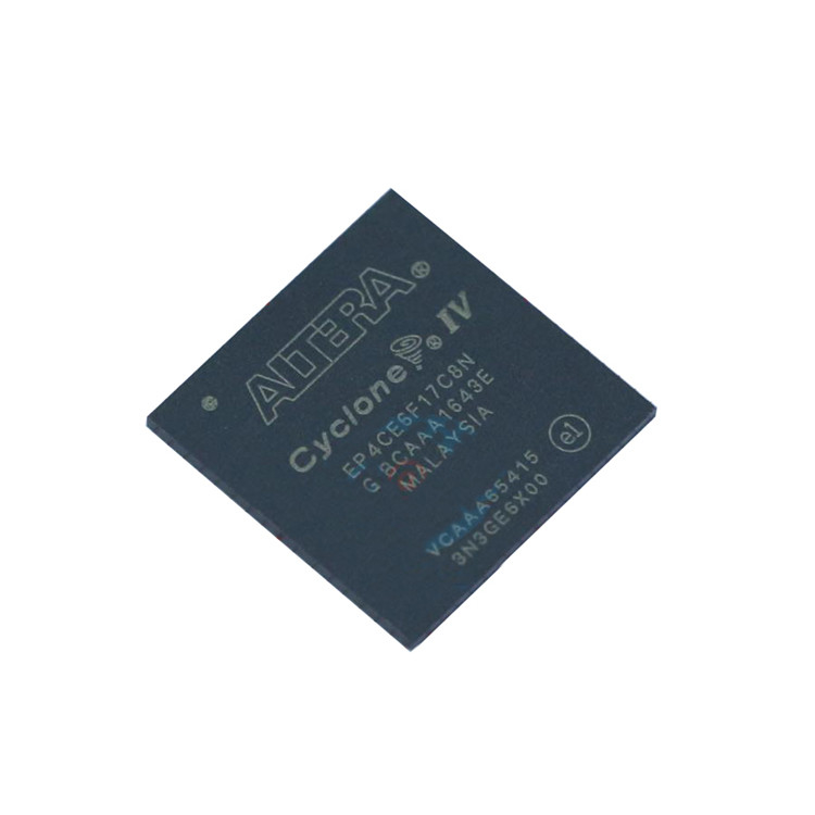 EP4CE6F17C8N sirkuit terintegrasi asli baru EP4CE6 IC chip komponen elektronik pencocokan BOM profesional