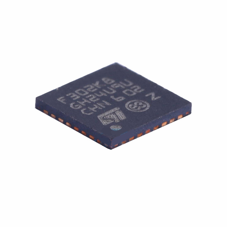 STM32F302K8U6 Asli STM32F302K8U6 Untuk MCU STM32F3 Mikrokontroler IC 32-Bit 72MHz 64KB FLASH 32-UFQFPN