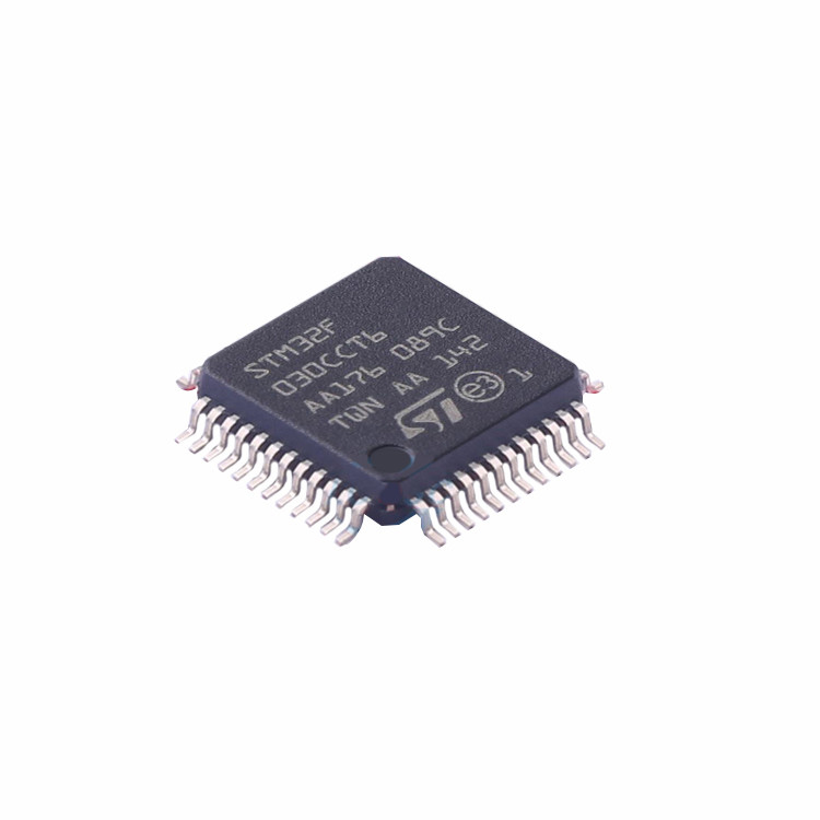 Asli STM32F030CCT6TR ARM MCU 32 BIT Komponen Elektronik Chip IC Sirkuit Terpadu STM32F030CCT6TR