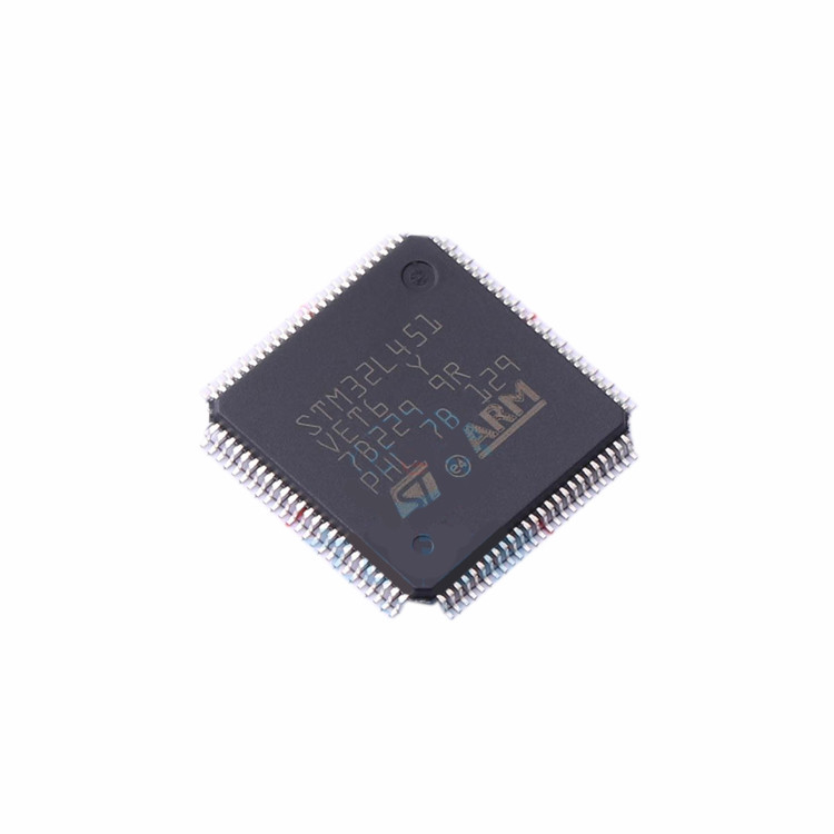 (Tersedia) STM32L451VET6 100-LQFP (14x14) IC sirkuit terpadu MCU 8BIT 32KB FLASH 32LQFP