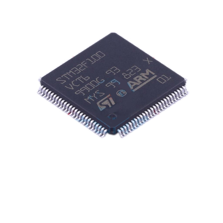 STM32F100VCT6 LQFP64 Komponen Elektronik Distribusi Baru Asli Diuji Sirkuit Terpadu Chip IC STM32F100VCT6