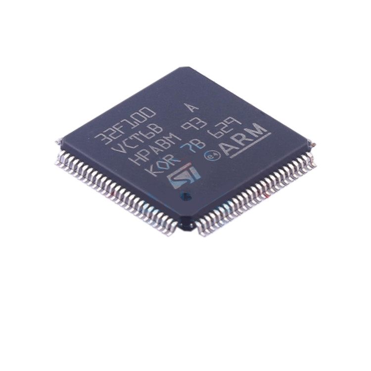 STM32F100VCT6B LQFP100 Distribusi Komponen Elektronik Baru Asli Diuji IC Chip Sirkuit Terpadu STM32F100VCT6B
