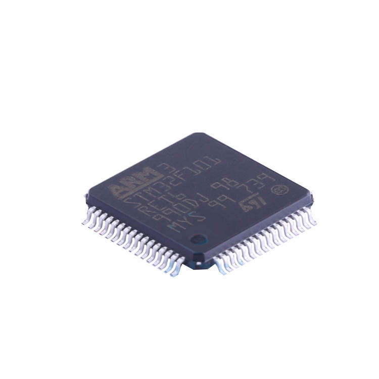 STM32F101RET6 Komponen Elektronik LQFP-64 Baru dan Asli dalam Stok Chip IC Sirkuit Terpadu STM32F101RET6