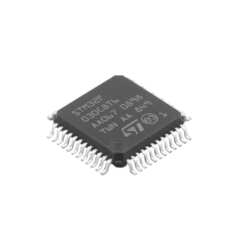 STM32F030C8T6 IC STM32F030C8T6 LQFP48 Baru Asli Chip MCU MIKROKONTROLER RISC Mikrokontroler Komponen Elektronik