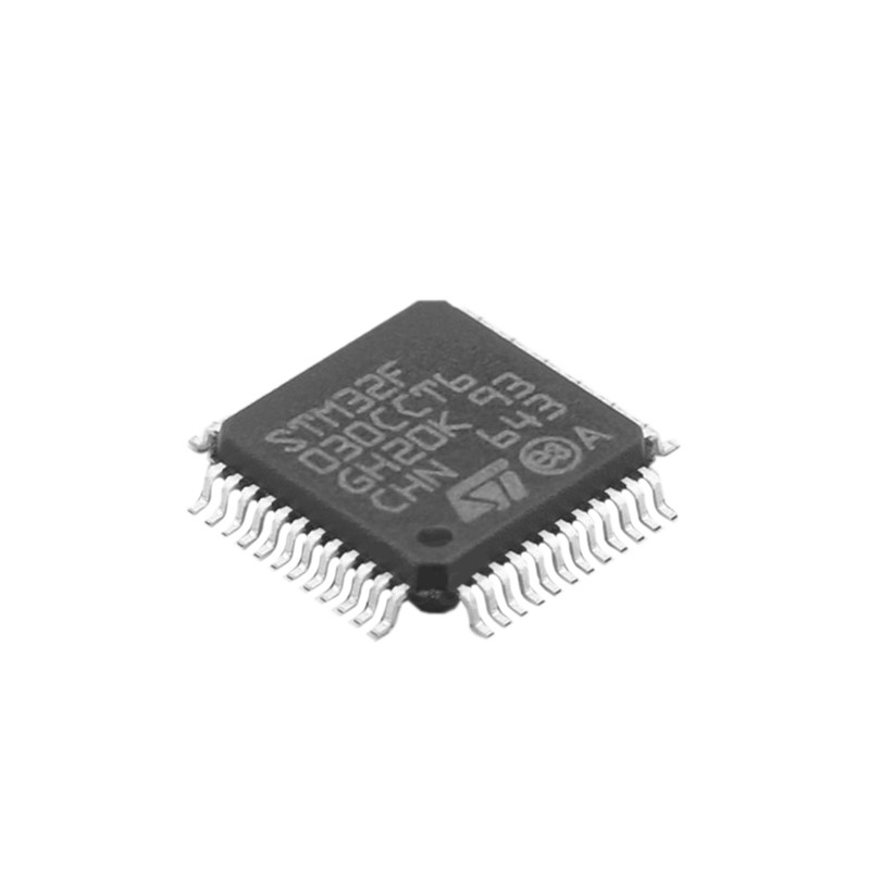 STM32F030CCT6 100% baru diimpor asli STM32F030 STM32F030C6T6 STM32F030C8T6 LQFP-48 mikrokontroler MCU