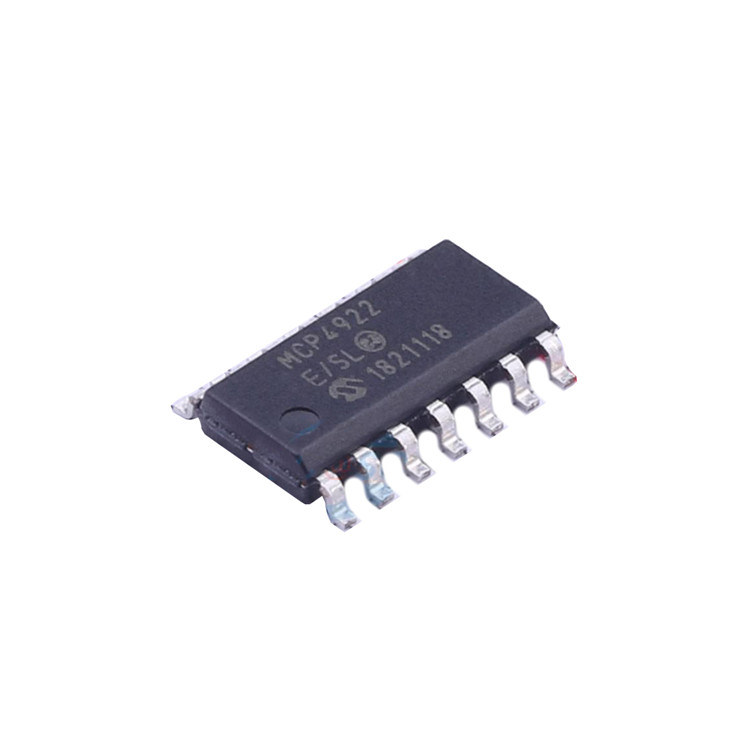MCP4922-E/SL Baru dan Asli  MCP4922-E/SL SOIC-14 Sirkuit terpadu