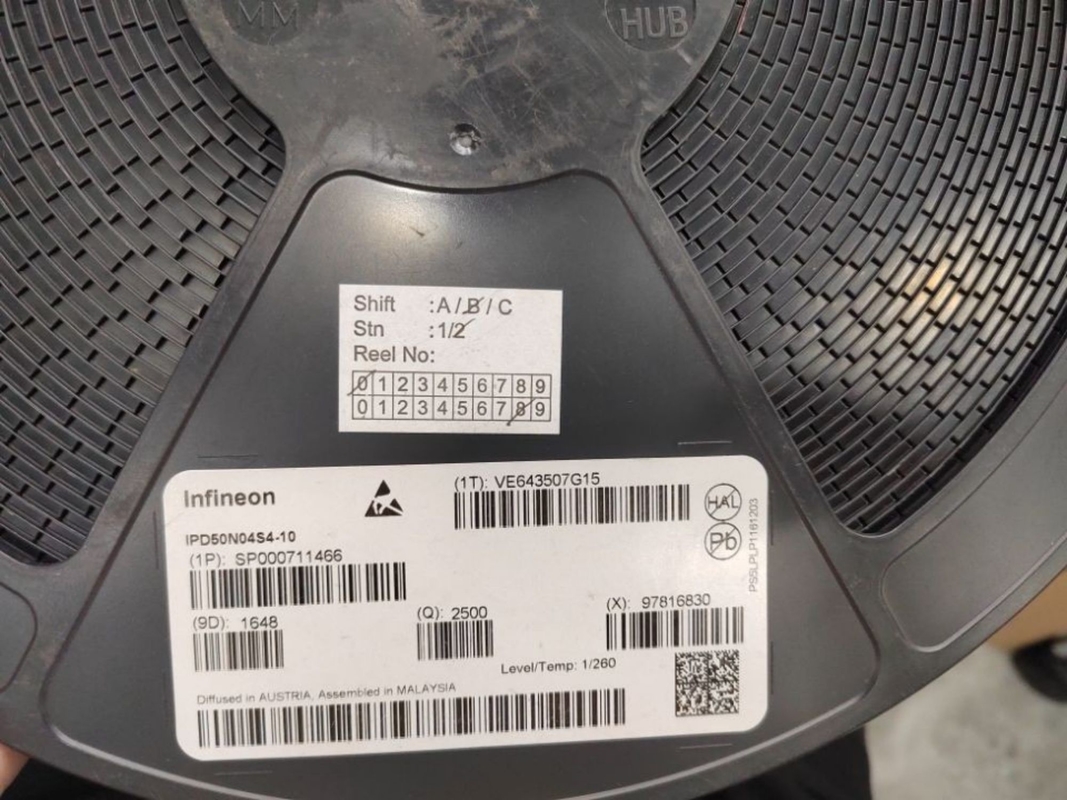 IPD50N04S4-10  TO-252 Chip sirkuit terpadu IC baru asli tidak terpakai