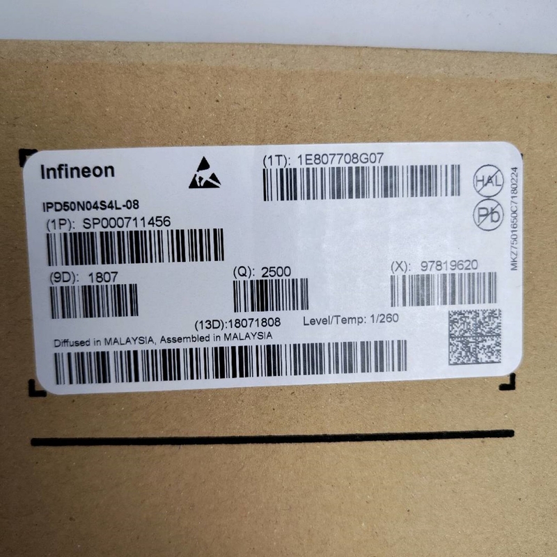 IPD50N04S4L-08  TO-252 Chip sirkuit terpadu IC merek baru asli tidak terpakai