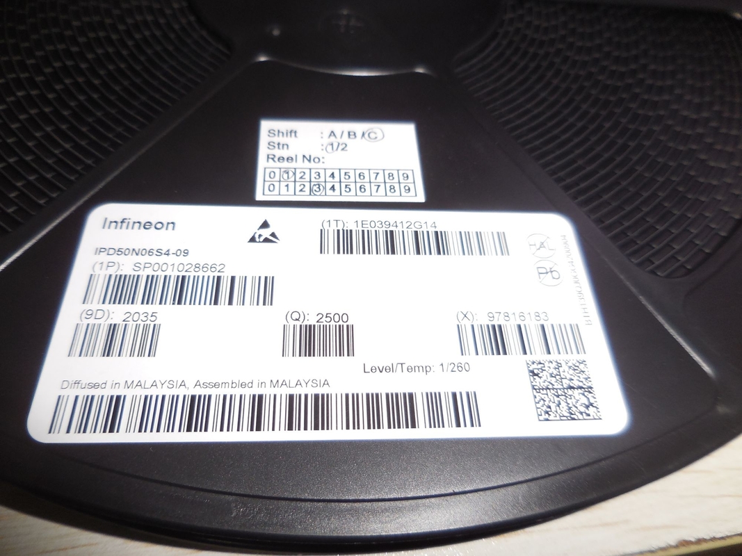 IPD50N06S4-09  TO-252 Chip sirkuit terpadu IC baru asli tidak terpakai