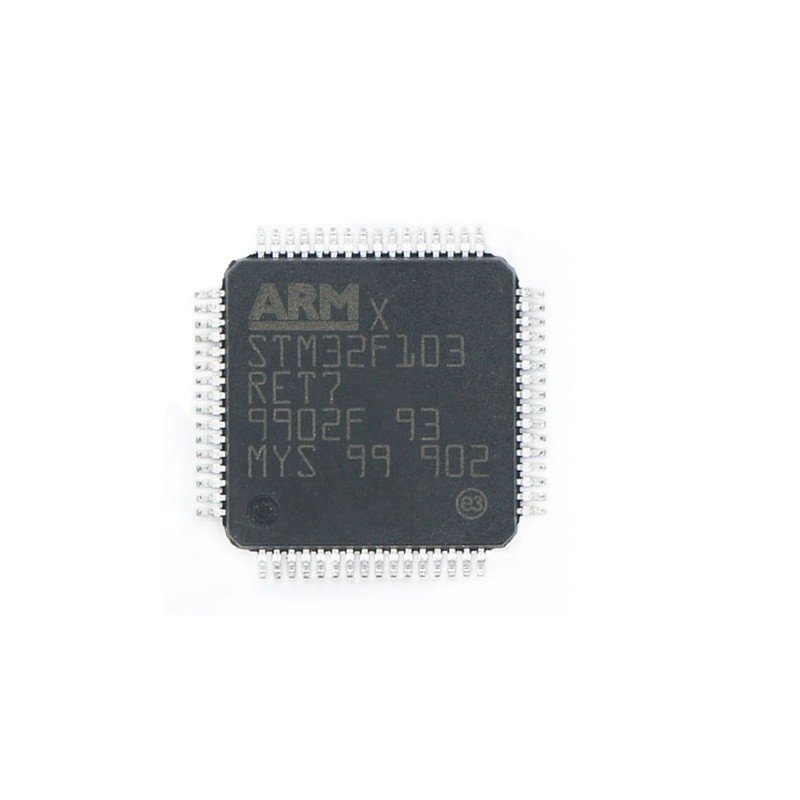 Tersedia Mikrokontroler IC MCU 32BIT 512KB FLASH 64LQFP sirkuit terpadu chip ic STM32F103RET7