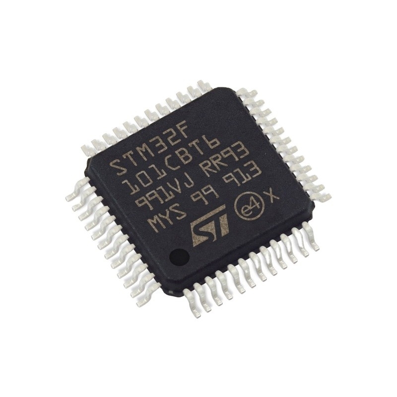 Tersedia Mikrokontroler IC MCU 32BIT 128KB FLASH 48LQFP sirkuit terpadu chip ic STM32F101CBT6