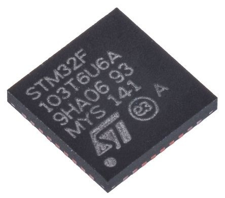 Tersedia Mikrokontroler IC MCU 32BIT 32KB FLASH 36VFQFPN sirkuit terpadu chip ic STM32F103T6U6A