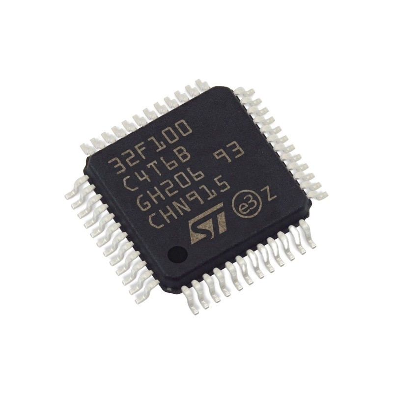 Tersedia Mikrokontroler IC MCU 32BIT 16KB FLASH 48LQFP sirkuit terpadu chip ic STM32F100C4T6B
