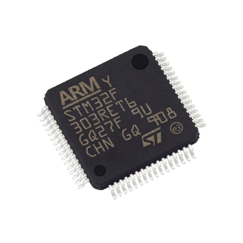 Tersedia Mikrokontroler IC MCU 32BIT 512KB FLASH 64LQFP sirkuit terpadu chip ic STM32F303RET6