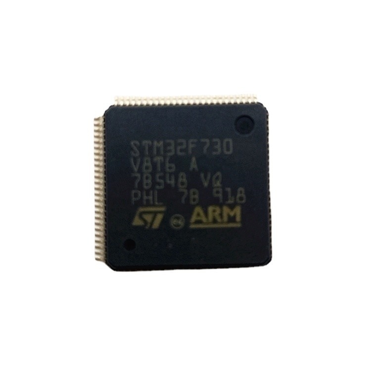 Tersedia Mikrokontroler IC MCU 32BIT 64KB FLASH 100LQFP Komponen Elektronik Sirkuit Terpadu STM32F730V8T6