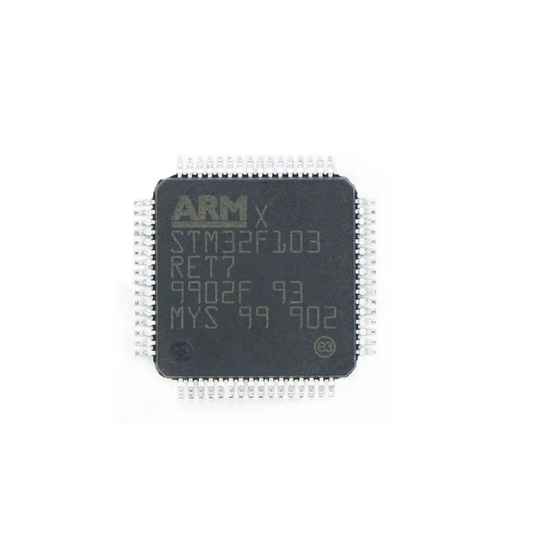 Tersedia Mikrokontroler IC MCU 32BIT 512KB FLASH 64LQFP sirkuit terpadu chip ic STM32F103RET7
