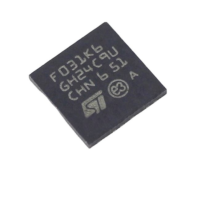 Tersedia Mikrokontroler IC MCU 32BIT 32KB FLASH 32UFQFPN Komponen Elektronik Sirkuit Terpadu STM32F031K6U6