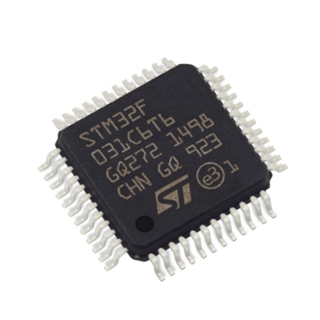 Tersedia Mikrokontroler IC MCU 32BIT 32KB FLASH 48LQFP sirkuit terpadu chip ic yang dapat diprogram STM32F031C6T6