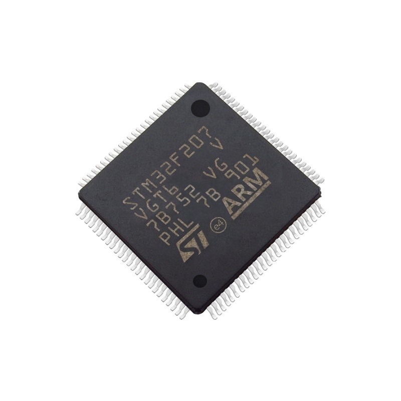 Tersedia Mikrokontroler IC MCU 32BIT 1MB FLASH 100LQFP Komponen Elektronik Sirkuit Terpadu STM32F207VGT6
