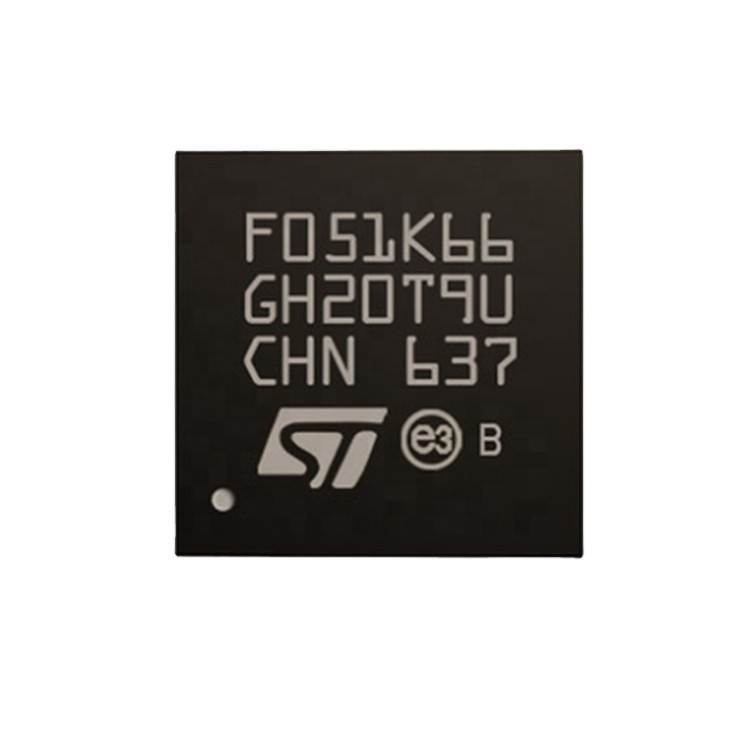Tersedia Mikrokontroler IC MCU 32BIT 32KB FLASH 32UFQFPN Komponen Elektronik Sirkuit Terpadu STM32F051K6U6