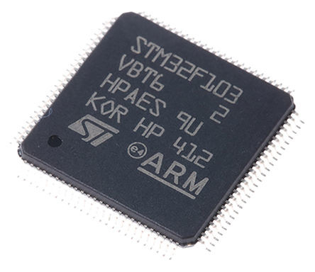 Tersedia STM32F103 32 Programmable IC Chip Bit ARM Cortex M3 Mikrokontroler QFP100 Komponen Elektronik STM32F103VBT6