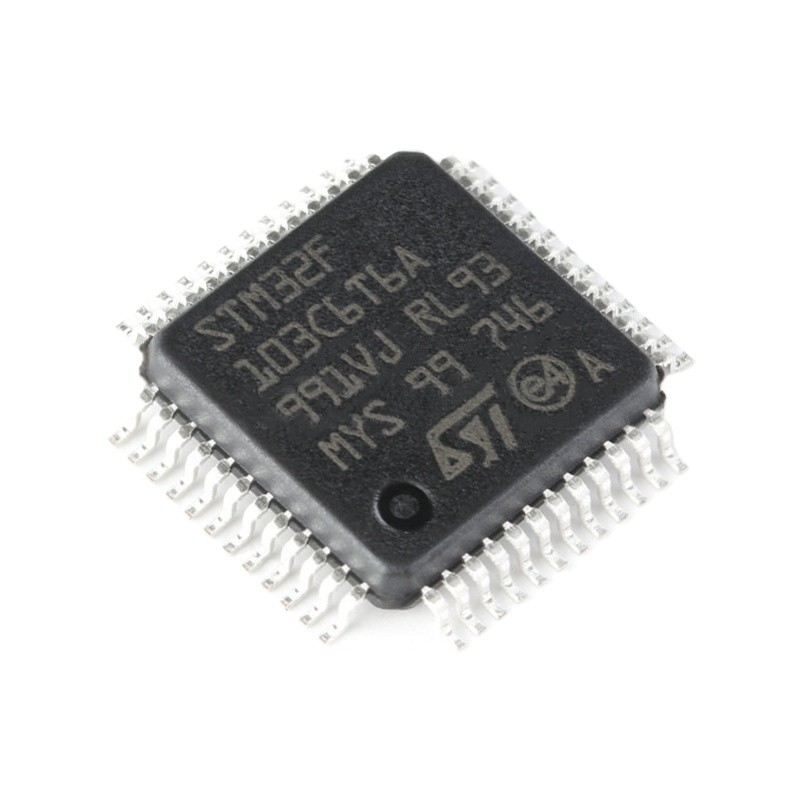Tersedia Mikrokontroler IC MCU 32BIT 32KB FLASH 48LQFP Komponen Elektronik Sirkuit Terpadu STM32F103C6T6A