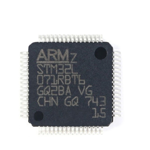 Tersedia Mikrokontroler IC MCU 32BIT 128KB FLASH 64LQFP Komponen Elektronik Sirkuit Terpadu STM32L071RBT6