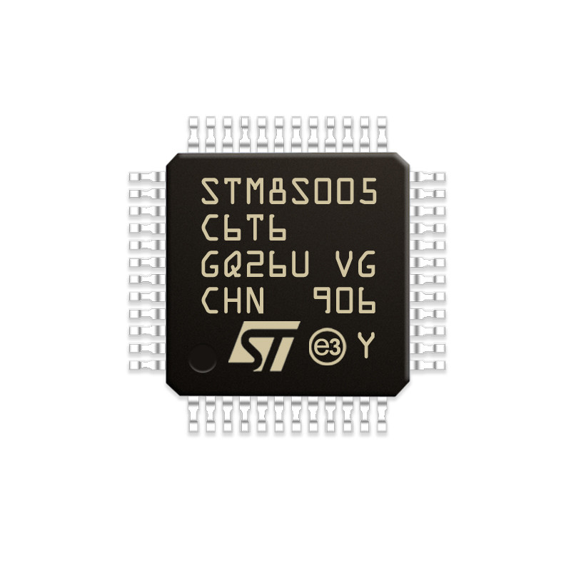 Chuangyunxinyuan STM8S005C6T6 MCU 8-Bit 16MHz 32KB FLASH 48-LQFP STM Seri Mikrokontroler IC STM8S005C6T6