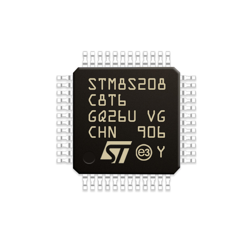 Chuangyunxinyuan STM8S005C6T6 MCU 8-Bit 16MHz 32KB FLASH 48-LQFP STM Seri Mikrokontroler IC STM8S005C6T6