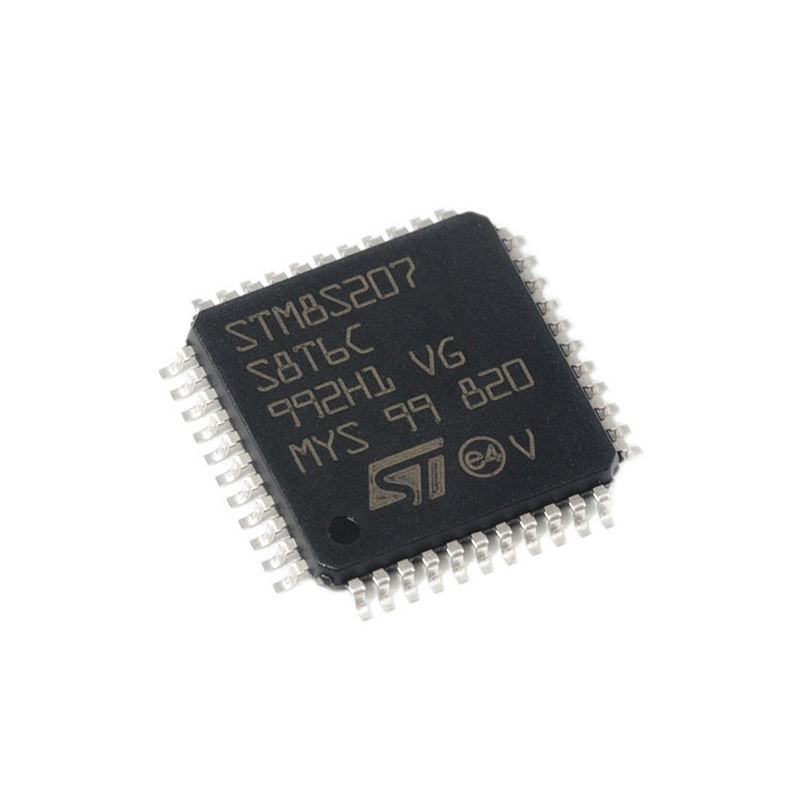 Chuangyunxinyuan STM8S207S8T6C LQFP-44 Komponen Elektronik Panel Kontrol MCU Chip IC Sirkuit Terpadu STM8S207S8T6C