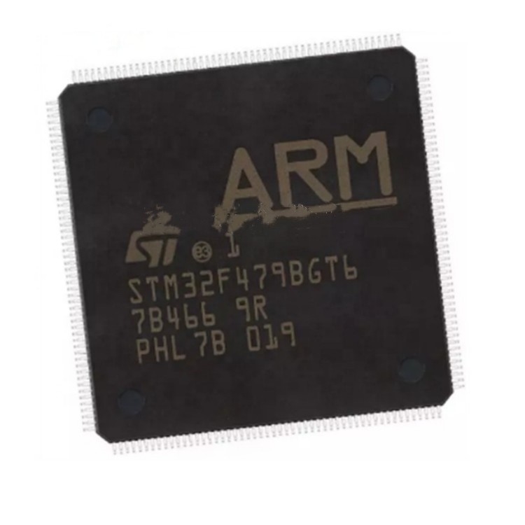 Chuangyunxinyuan Komponen Asli Elektronik ARM Cor-tex-M7 STM32F7 Mikrokontroler IC MCU 32BIT 1MB FLASH 208LQFP STM32F479BGT6
