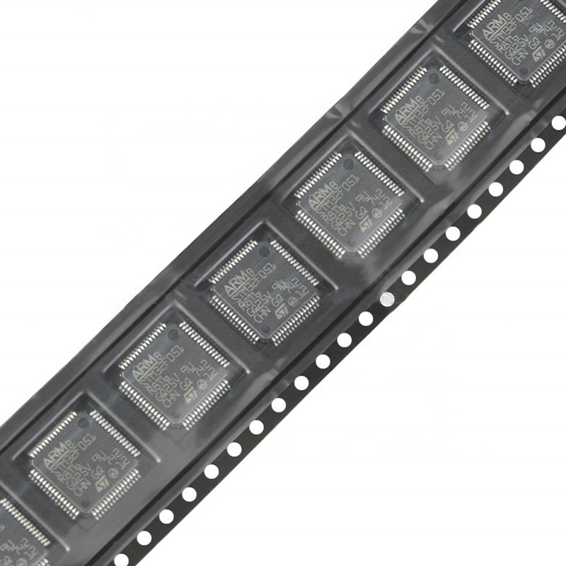 Mikrokontroler Sirkuit Terpadu IC MCU 32BIT 64KB FLASH 64LQFP STM32F STM32F051 STM32F051R8T6 Merek Asli