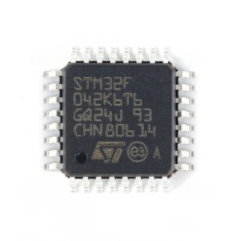 Mikrokontroler Sirkuit Terpadu IC MCU 32BIT 32KB FLASH 32LQFP STM32F STM32F042 STM32F042K6T6 Merek Asli
