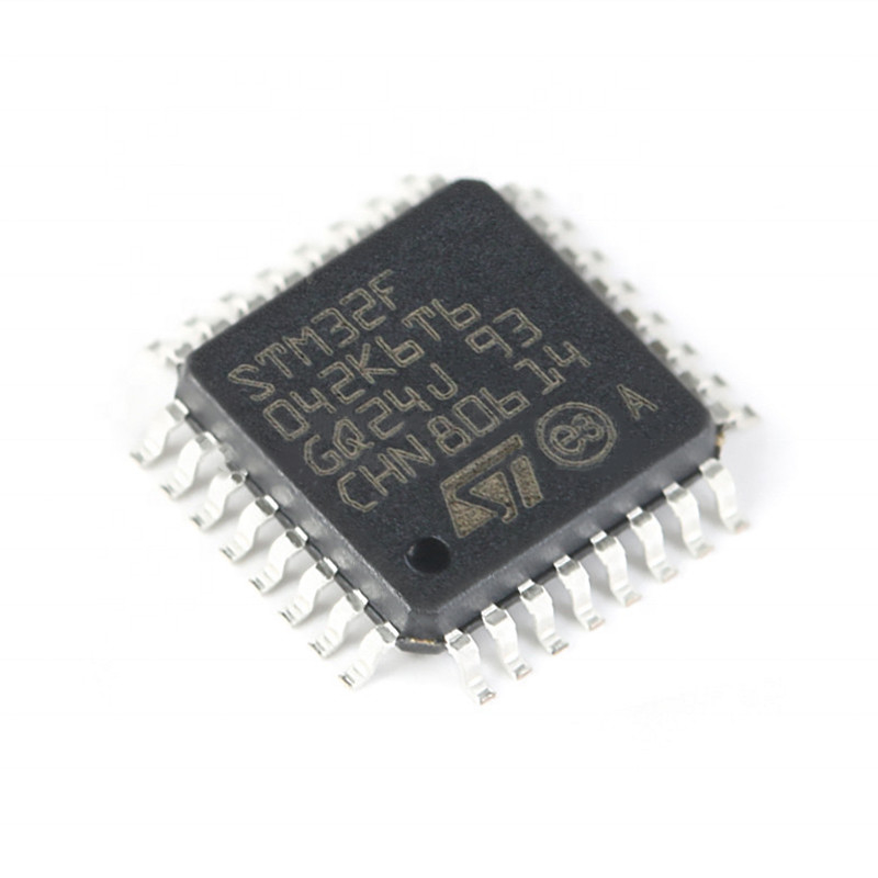 Mikrokontroler Sirkuit Terpadu IC MCU 32BIT 32KB FLASH 32LQFP STM32F STM32F042 STM32F042K6T6 Merek Asli