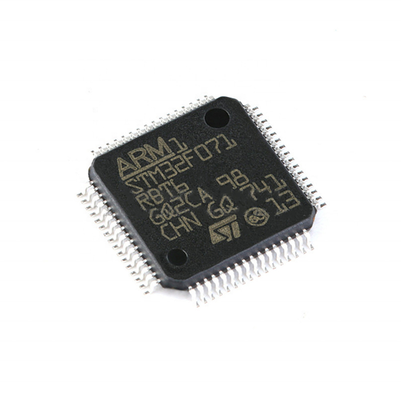 Komponen Elektronik Sirkuit Terpadu IC Chip IC MCU 32BIT 128KB FLASH 64LQFP STM32F071 STM32F071RB STM32F071RBT6