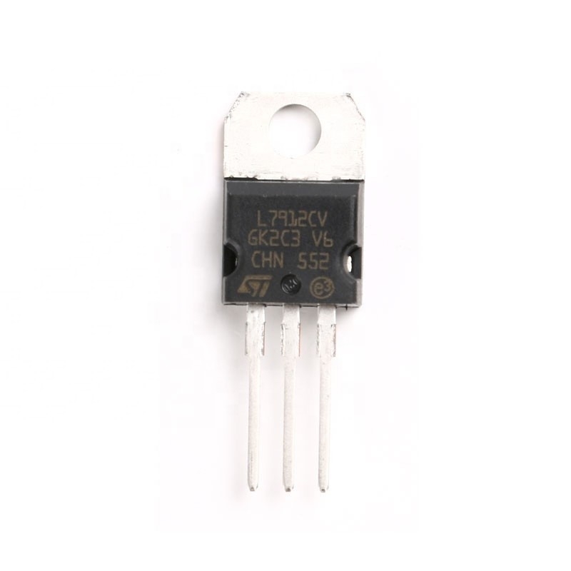 Chuangyunxinyuan Asli Baru Di Saham Power Management IC TO-220 IC Chip Sirkuit Terpadu Komponen Elektronik L7912CV