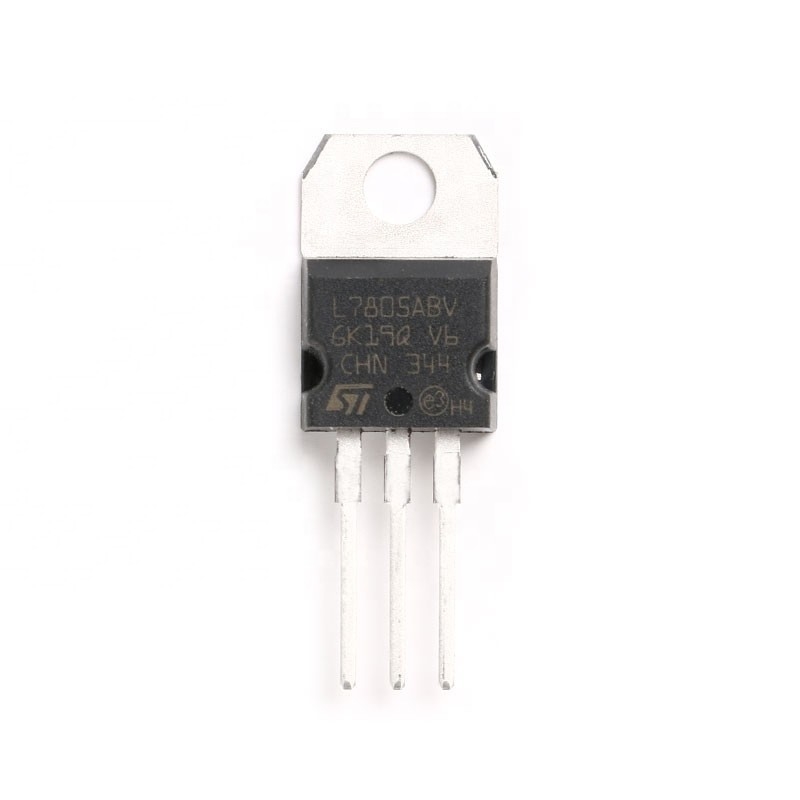 Chuangyunxinyuan Asli Baru Di Saham Manajemen Daya IC TO-220 L7805A Chip IC Sirkuit Terpadu Perlengkapan Elektronik L7805ABV