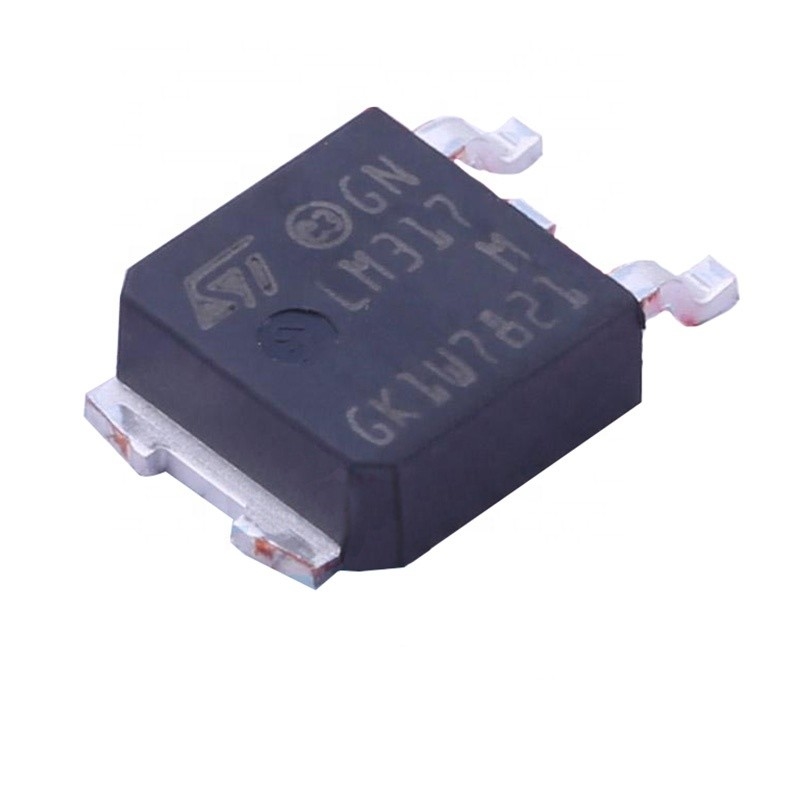 Paket Chip Chuangyunxinyuan LM317MDT LM317M TO252 Linear Regulator (LDO) Pasokan Listrik LM317MDT-TR