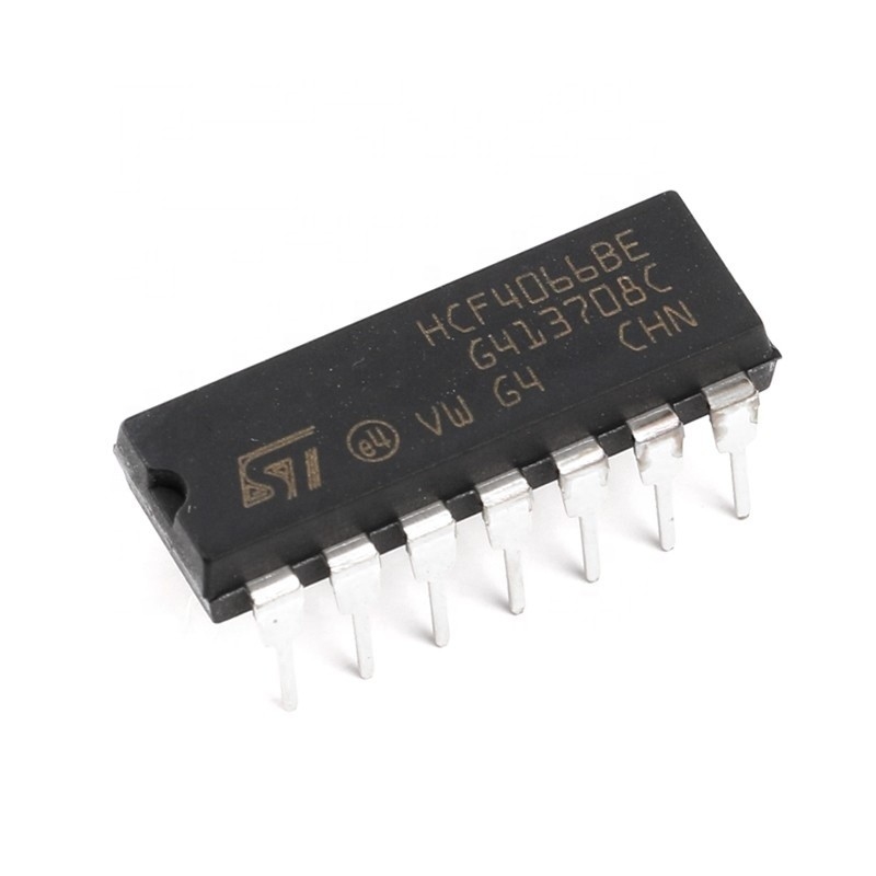 Chuangyunxinyuan Di Saham Asli DIP14 Komponen Elektronik IC Chip Baru Sirkuit Terpadu Pasokan Listrik HCF4066BEY