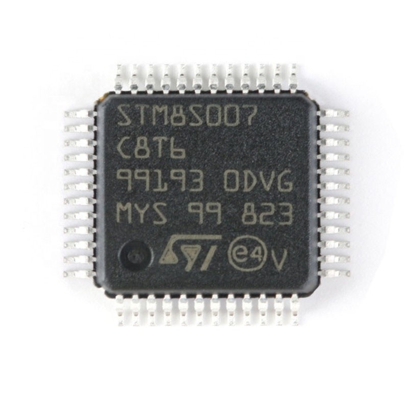 Chuangyunxinyuan Baru Dan Asli IC MCU 8BIT 64KB FLASH BARU 48LQFP Mikrokontroler STM8S007C8T6
