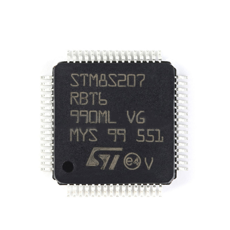 Persediaan Komponen Elektron 8-bit Mrocontroller Regulator Tegangan Log S Driver STM8S207RBT6 Ic