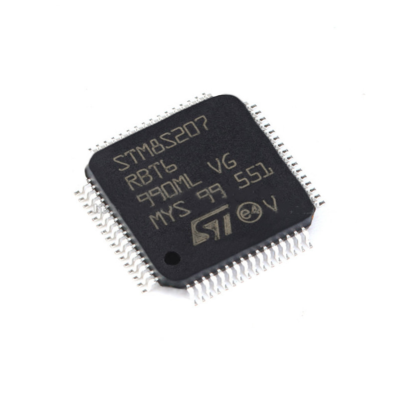 Persediaan Komponen Elektron 8-bit Mrocontroller Regulator Tegangan Log S Driver STM8S207RBT6 Ic