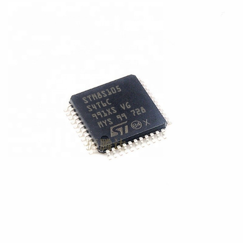 STM8S105S4T6C STM8S105S4T6 STM8S105 Mrocontroller 8-Bit 16MHz 16KB (16K X 8) FLASH Rendah Pra Komponen Elektron Asli IC