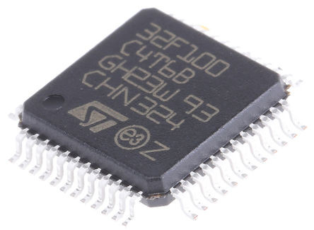 STM32F100C4T6B Mikrokontroler IC MCU 32BIT 16KB FLASH 48LQFP Sirkuit Terpadu IC Chip STM32F100C4T6B IC DALAM SAHAM